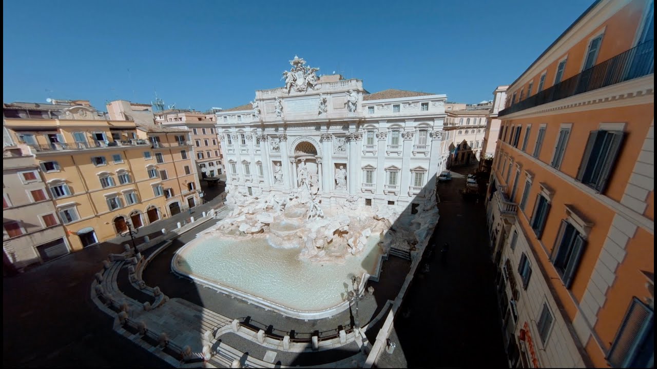 La Fontana di Trevi como nunca antes la habías visto