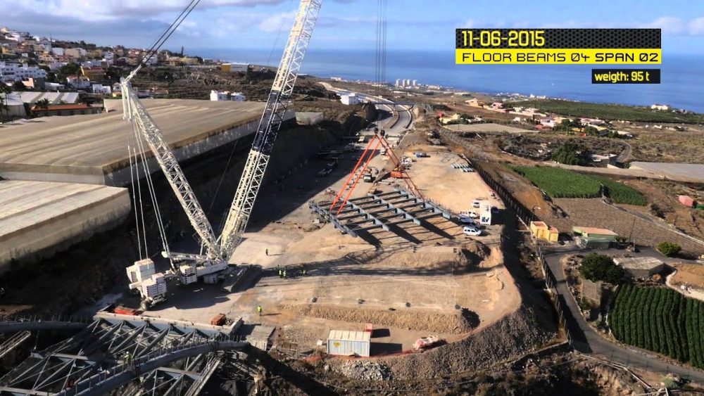 Viaducto De Erques Tenerife 110 Metros De Luz Proceso Constructivo