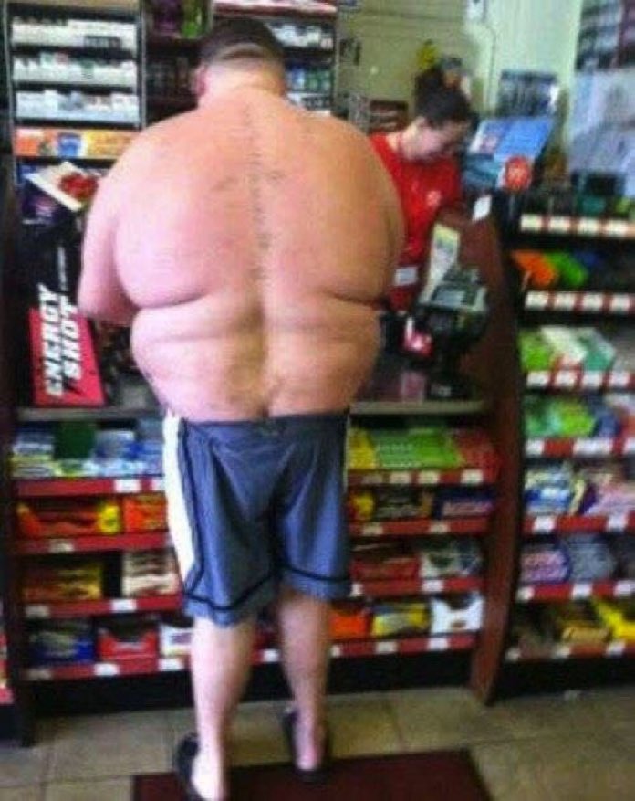 Fat ass dude