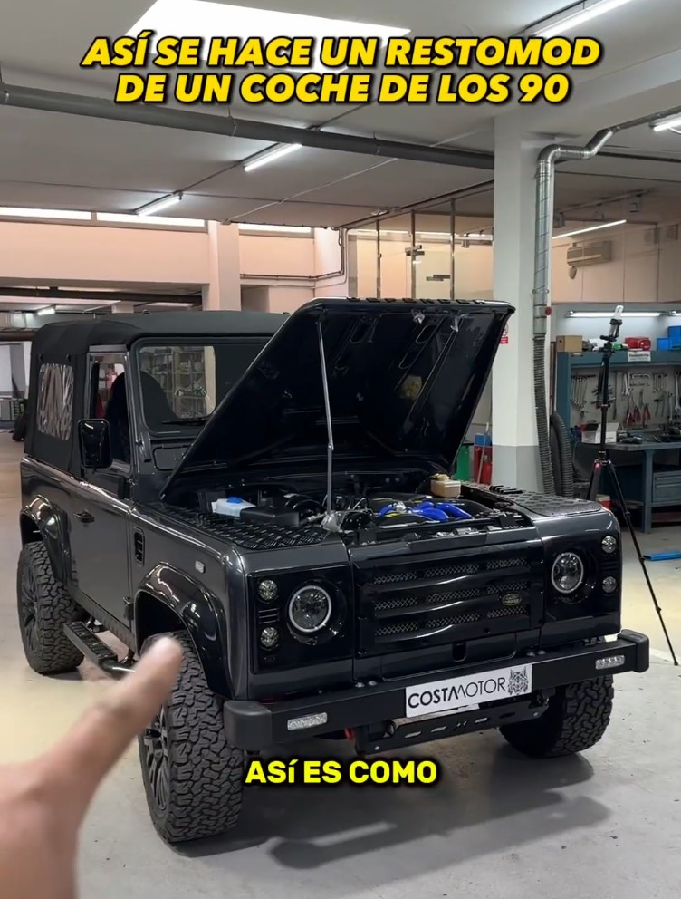 Una empresa española se dedica a restaurar y modernizar Land Rovers