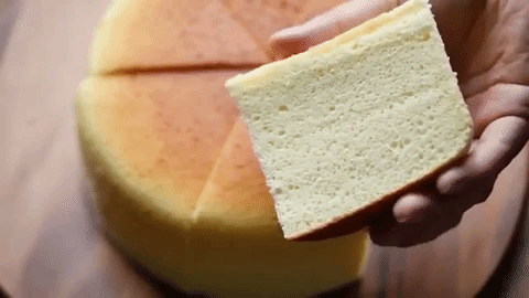 Receta china relajante: Tarta de algodón de queso