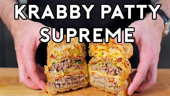 Haciendo realidad la Krabby Supreme de Bob Esponja: ¿Hay hambre?