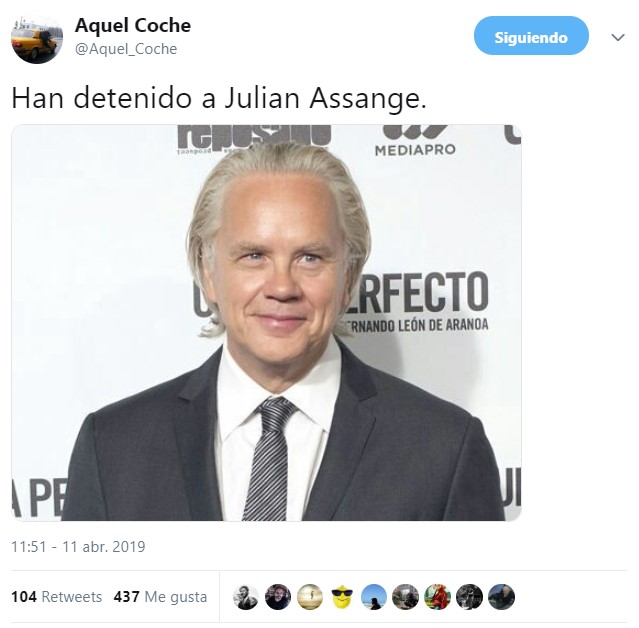La salida completa de Julian Assange de la Embajada de Ecuador