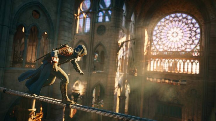 Assassin’s Creed: Unity podría ser esencial para restaurar la catedral de Notre Dame