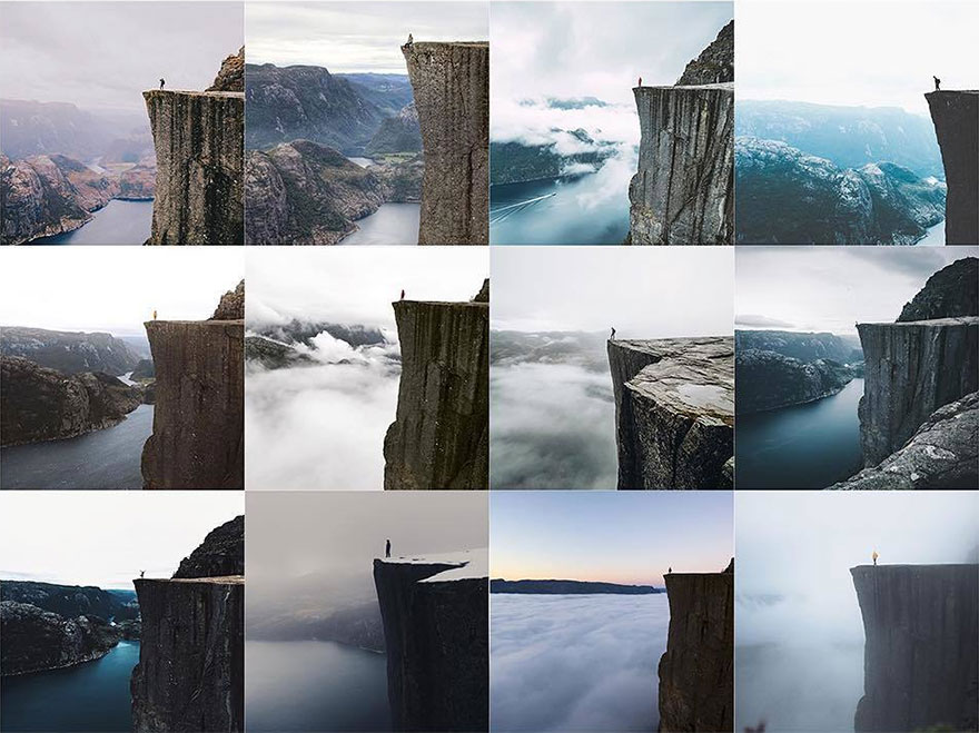 Alguien hizo estos collages para demostrar la cantidad de cuentas de Instagram iguales que hay