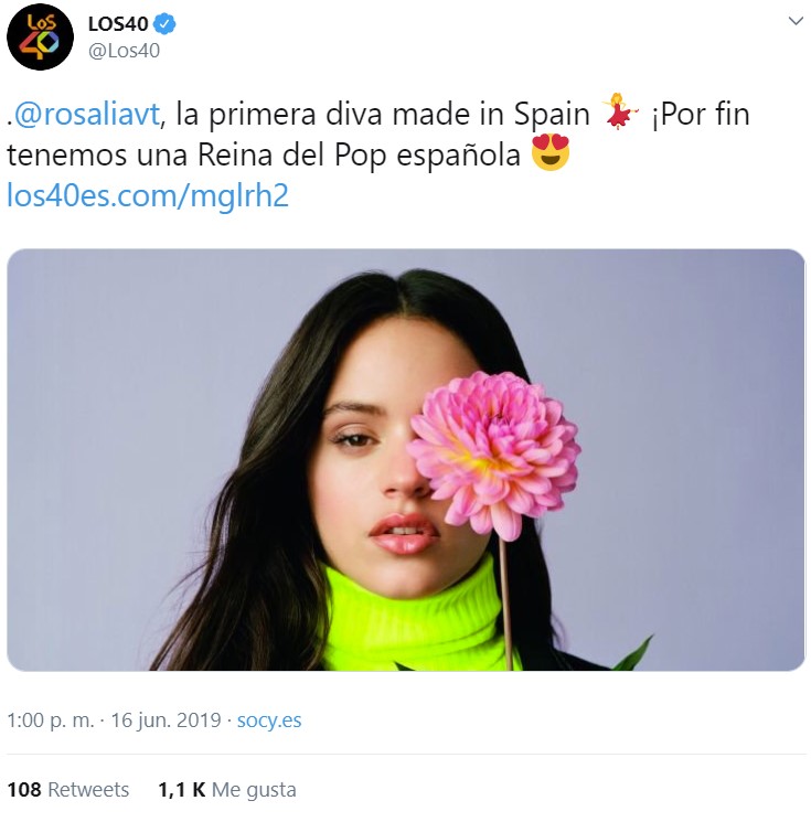 ¿Rosalía la primera diva made in Spain?