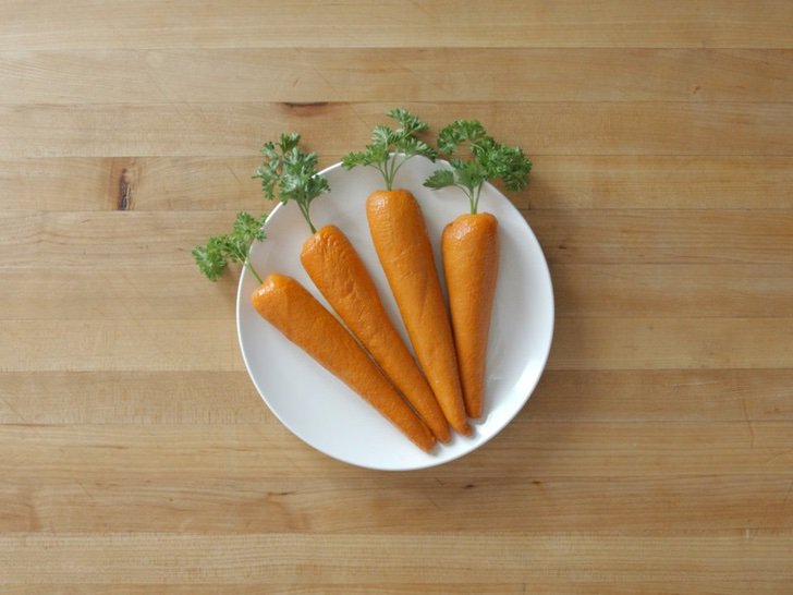 Veganismo inverso: Crean «zanahoria» hecha de pavo que sabe igual a la verdura