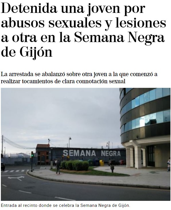 Machismo lesbiano en Gijón