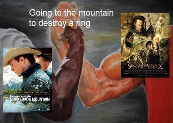 Ir a la montaña a destruir un anillo