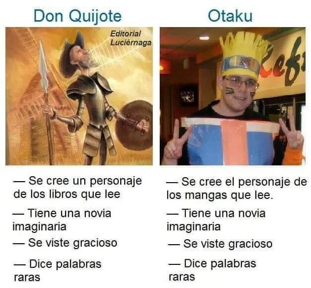 Otakos vs Don Quijote