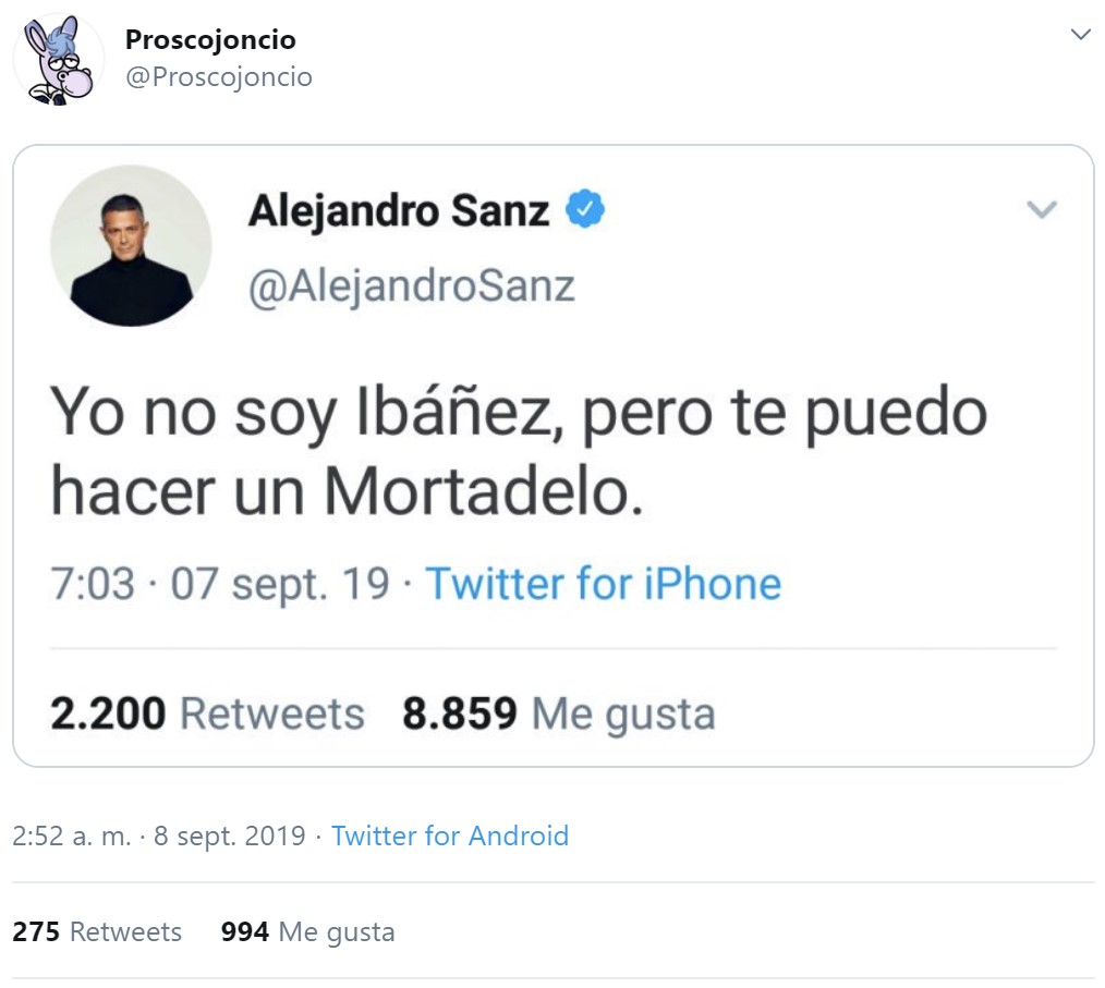 Alejandro Sanz sigue desatado con su misticismo tuitero