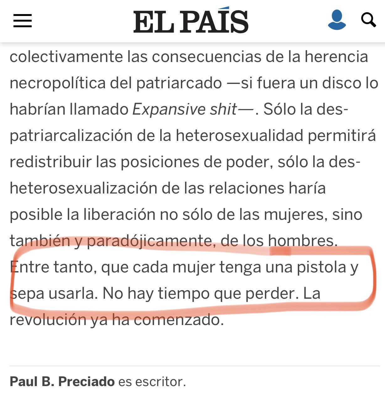 El País gone crazy