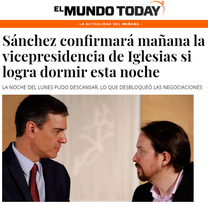 PSOE y Unidas Podemos por fin llegan a un acuerdo (7 meses tarde)