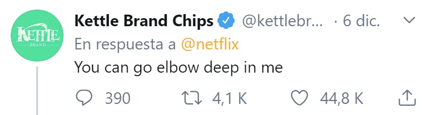 Netflix tiró la caña a todas las cuentas de Twitter de todas las marcas del mundo... y pescó, vaya si pescó...