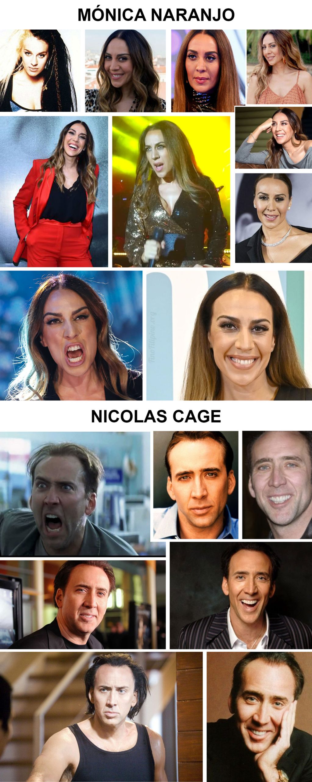 ¿Cuánto va a tardar en confesar Mónica Naranjo que es Nicolas Cage con peluca?