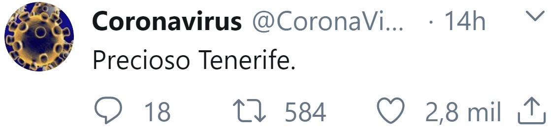 El Coronavirus ya tiene Twitter