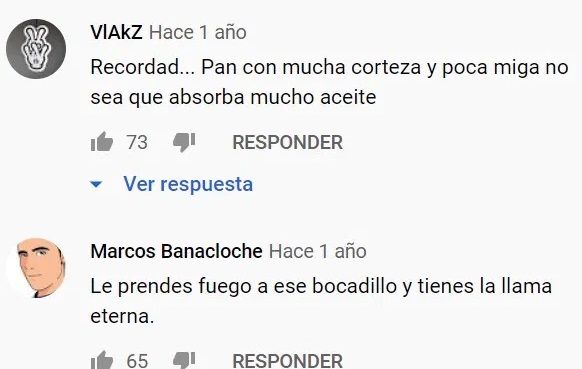 El vídeo en el que Paco Roncero explica su receta del "bocadillo Perfecto". Ojo a los comentarios.