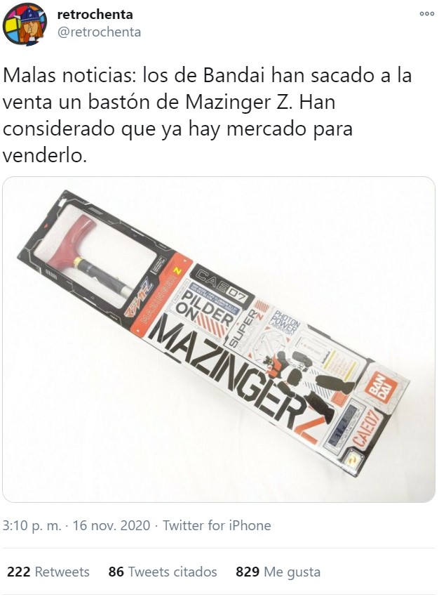 Mazinger Z era una alegoría de la vida