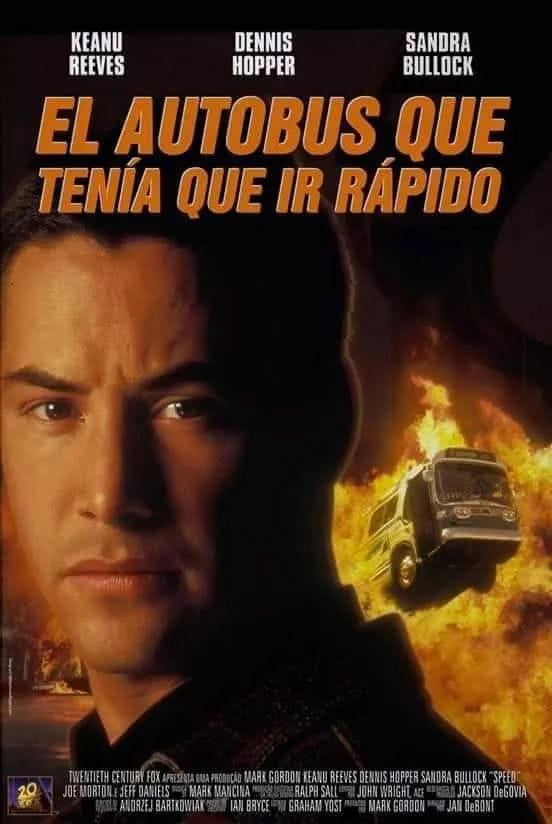 Hombre, "Speed" en la España de los 90 tampoco era un título perfecto... para qué nos vamos a engañar...