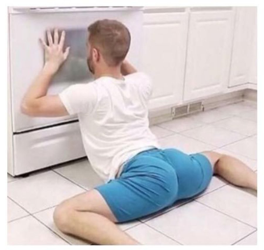 Cuando las modelos de Instagram revisan el interior del horno