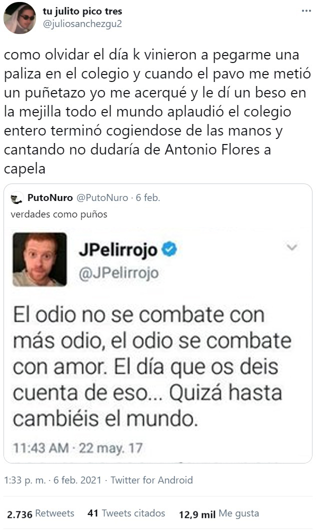JPelirrojo, embajador del país de la piruleta