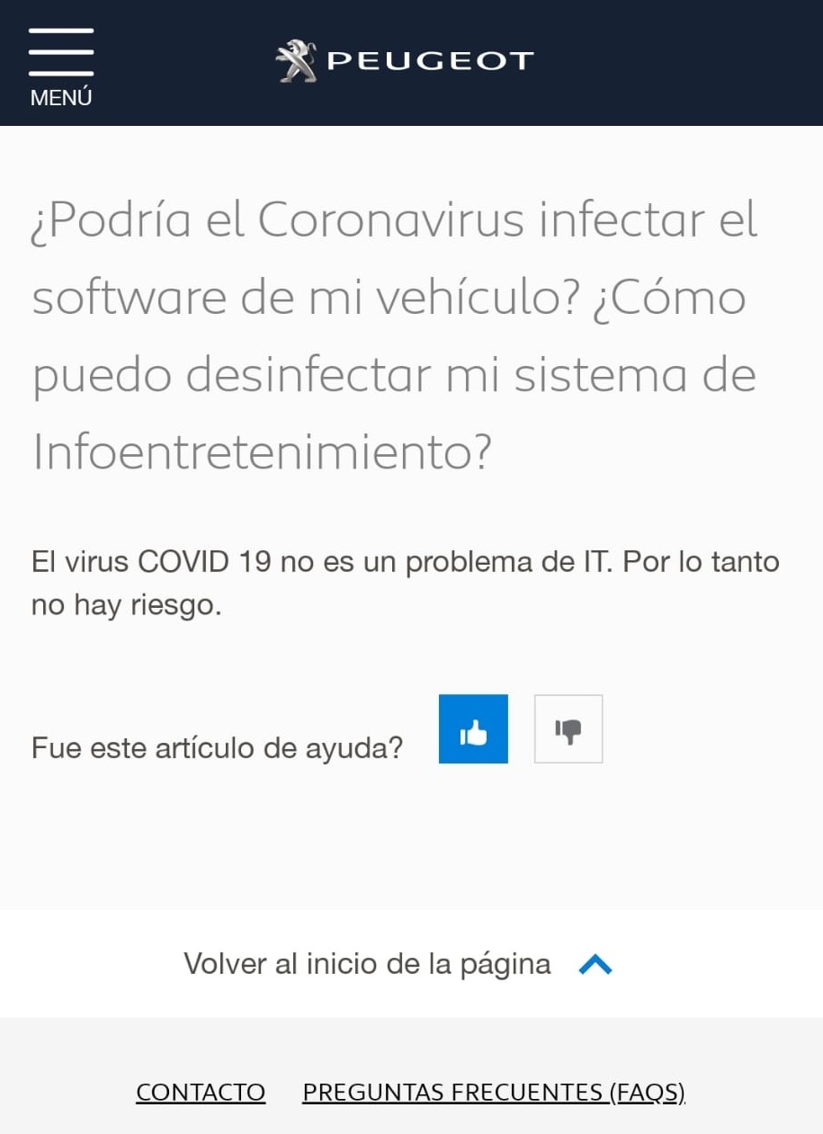 "¿Podría el cоrоnavirus infectar el software de mi vehículo?"