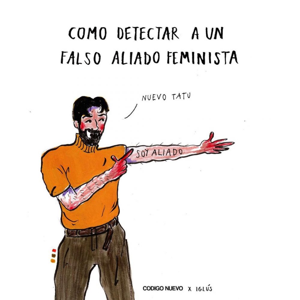 Guía del buen aliado feminista según la revista Código Nuevo