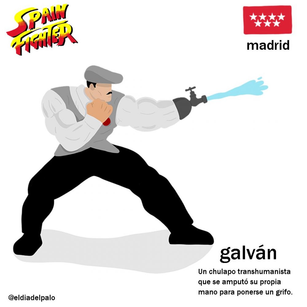 Spain Fighter: Así serían los personajes de un juego de lucha 100% español