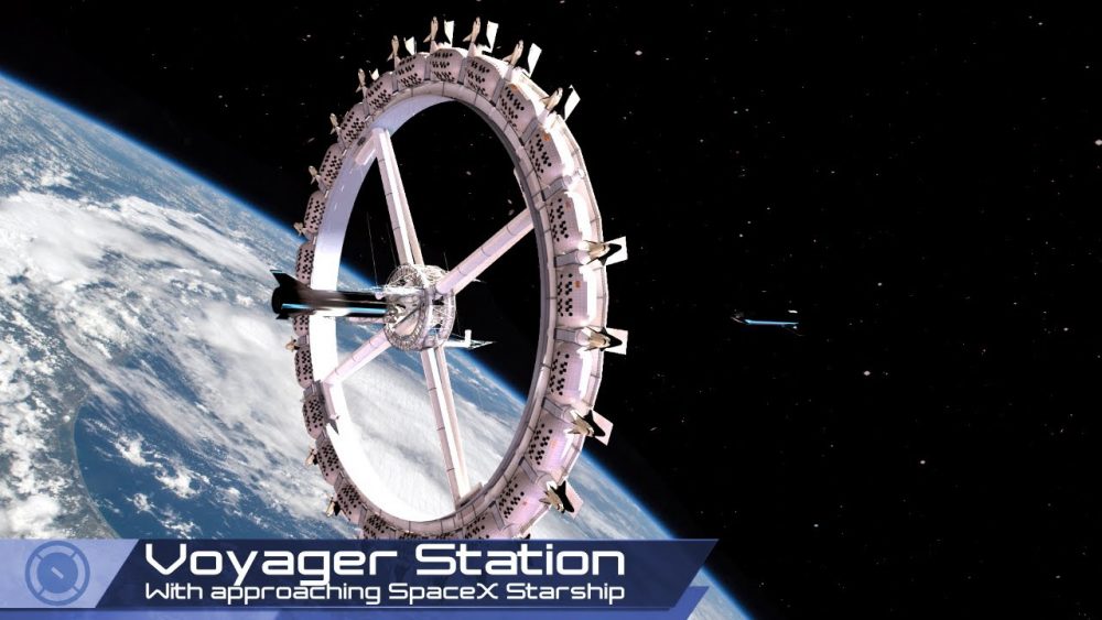 El primer hotel espacial abrirá en 2027, y tendrá gravedad simulada