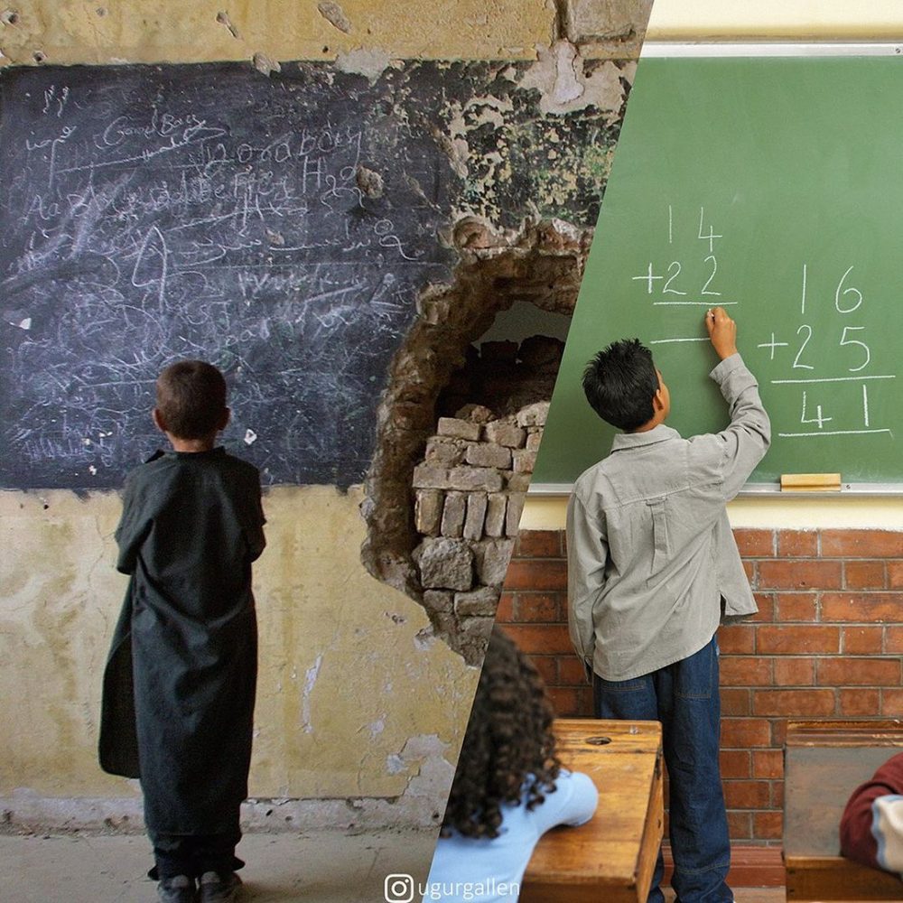 Uğur Gallenkuş: el especialista en mezclar dos fotos y remover conciencias