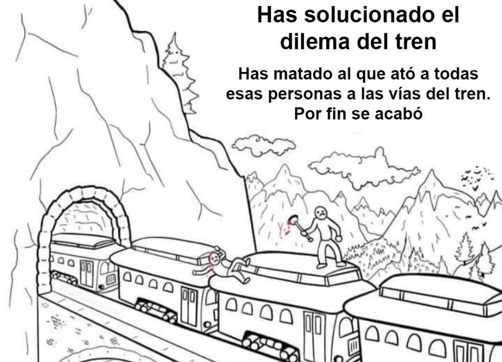 Dilema del tren solucionado