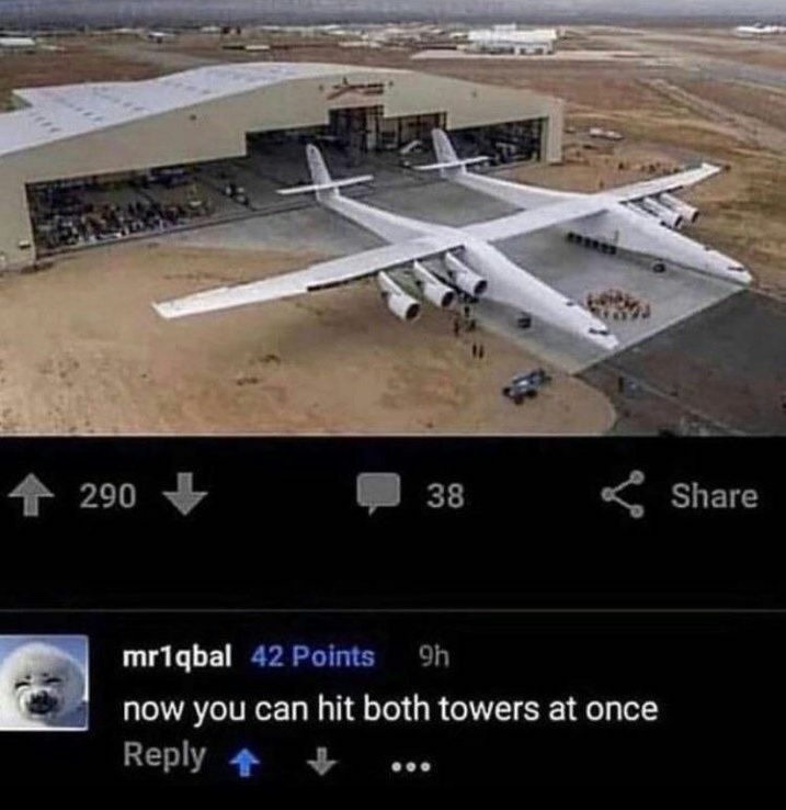 "Ahora pueden chocar contra las dos torres a la vez"