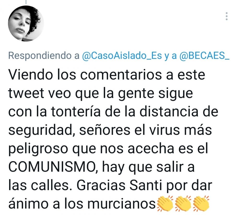 "El virus más peligroso que nos acecha es... EL COMUNISMO"