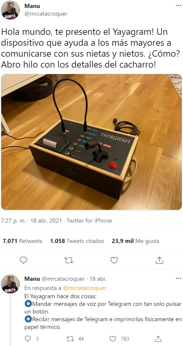 Yayagram: el nexo de unión entre el mundo viejuno de tu abuela y tu Telegram