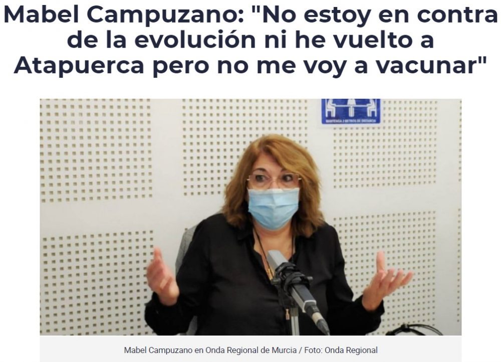 La nueva consejera de Educación y Cultura de la Región de Murcia.