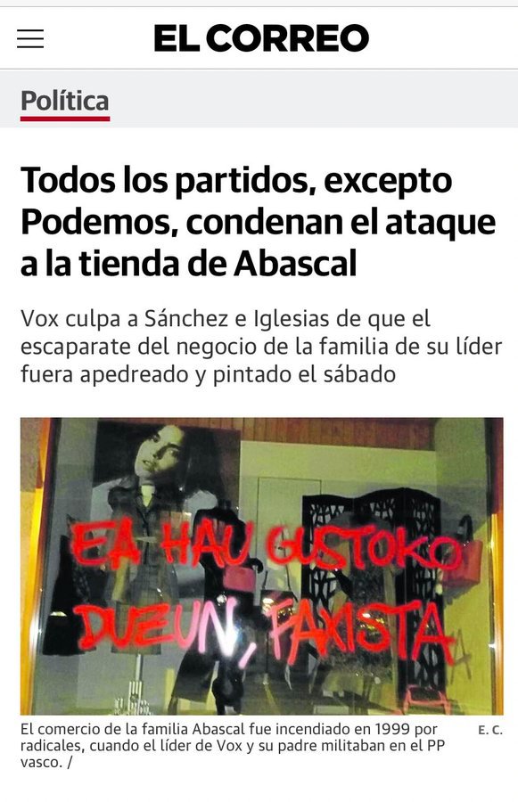 Hablemos de sobres con balas