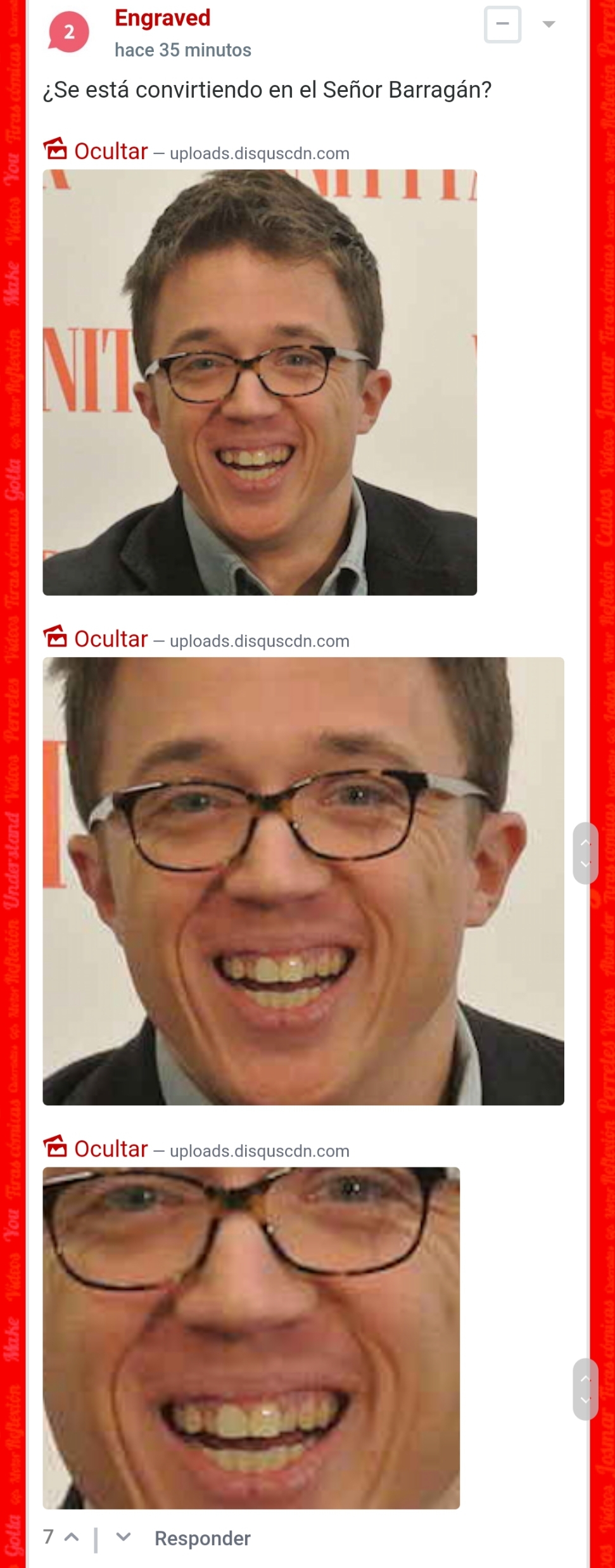 Según Errejón el móvil es un “dispositivo neoliberal de control sistemático de nuestro tiempo”.