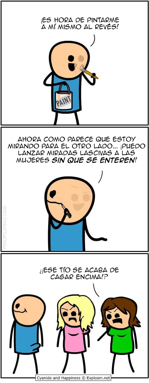 La estrategia perfecta para mirar sin ser visto