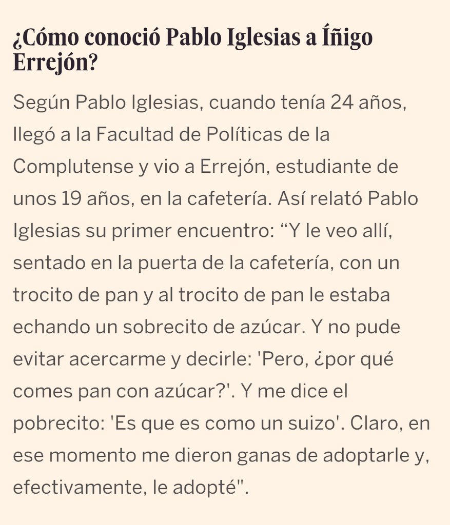 Pan con azúcar, contigo empezó todo...