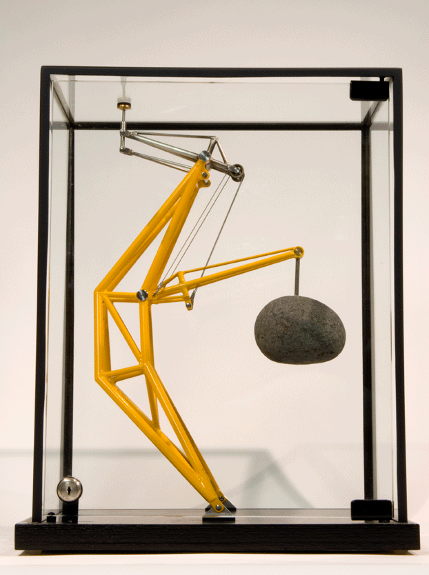 Piedras que no tocan el suelo GRACIAS a su PESO