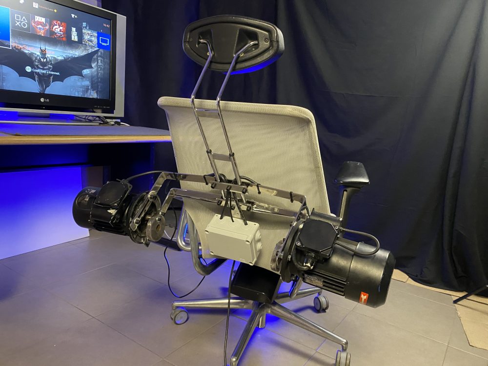 La silla gaming con TURBOVIBRACIÓN