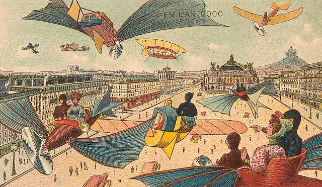 Así imaginaban el futuro los franceses en el año 1899