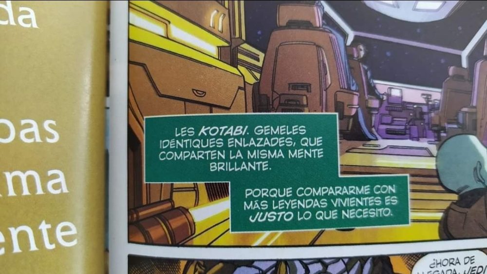 Traducción al español del comic "Star Wars Alta República"