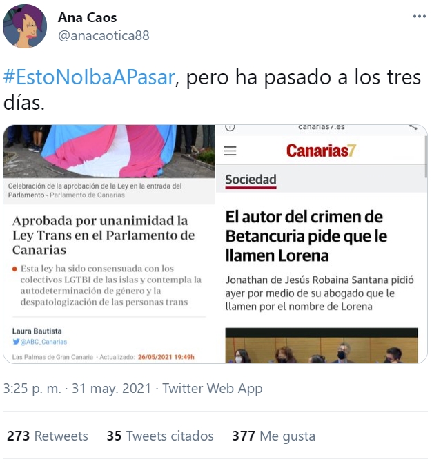 Parece que <del>Loretta</del> Lorena quiere hackear el sistema