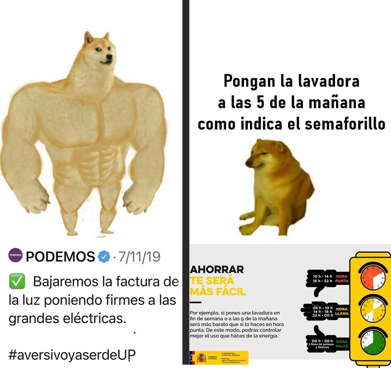 Podemos en campaña // Podemos en el Gobierno