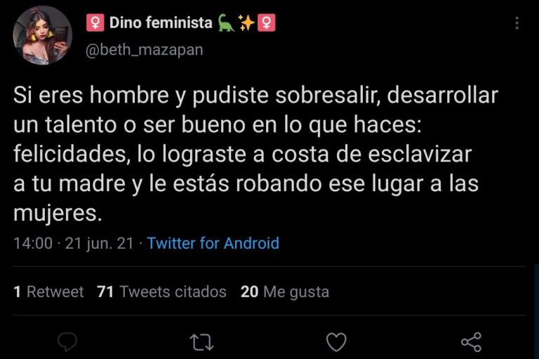 La culpa es vuestra, por triunfar