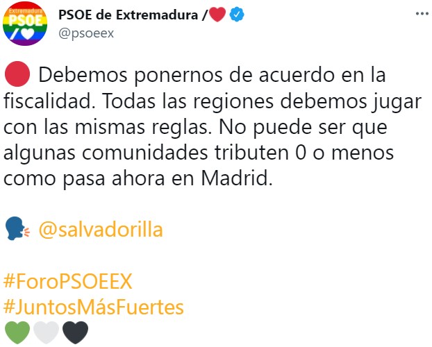 "Todas las regiones debemos jugar con las mismas reglas". País Vasco y Navarra ya tal...