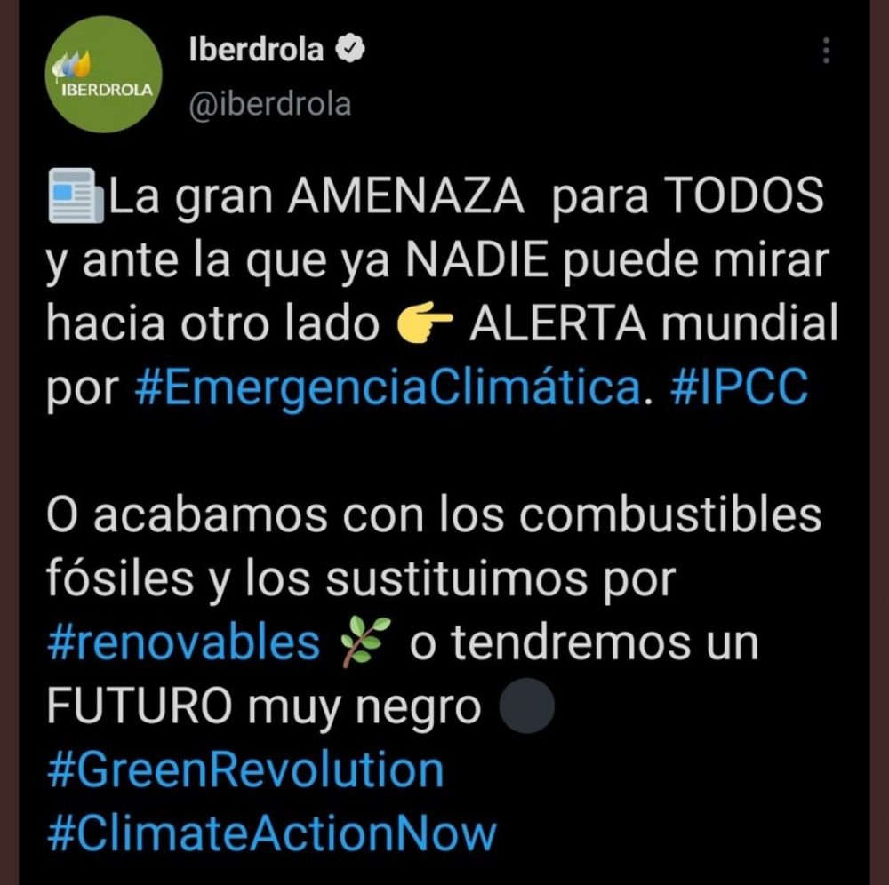 Iberdrola está presidida por el Sr. Burns