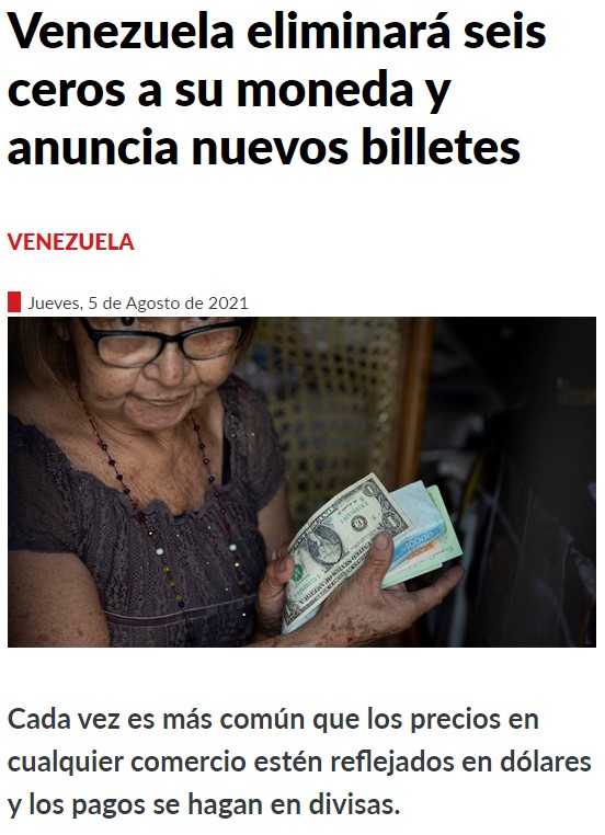 Cosas que pasan cuando una barra de pan cuesta 1.000.000 bolívares