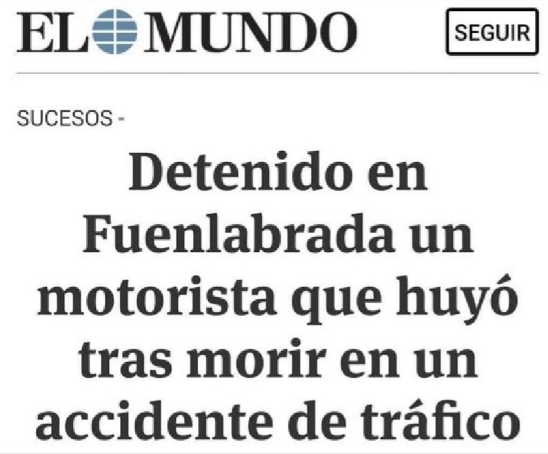 Ghost Rider anda por Fuenlabrada